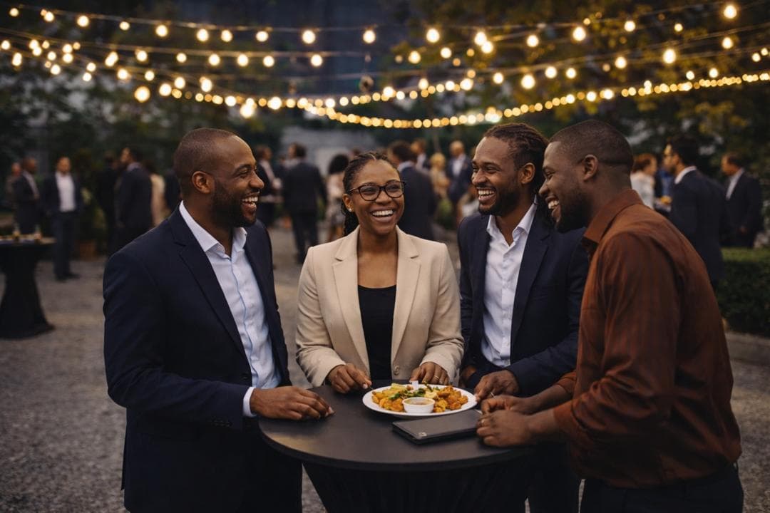 RC Brown Capital team networking